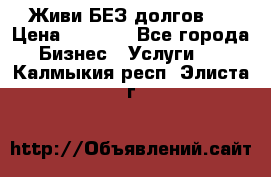 Живи БЕЗ долгов ! › Цена ­ 1 000 - Все города Бизнес » Услуги   . Калмыкия респ.,Элиста г.